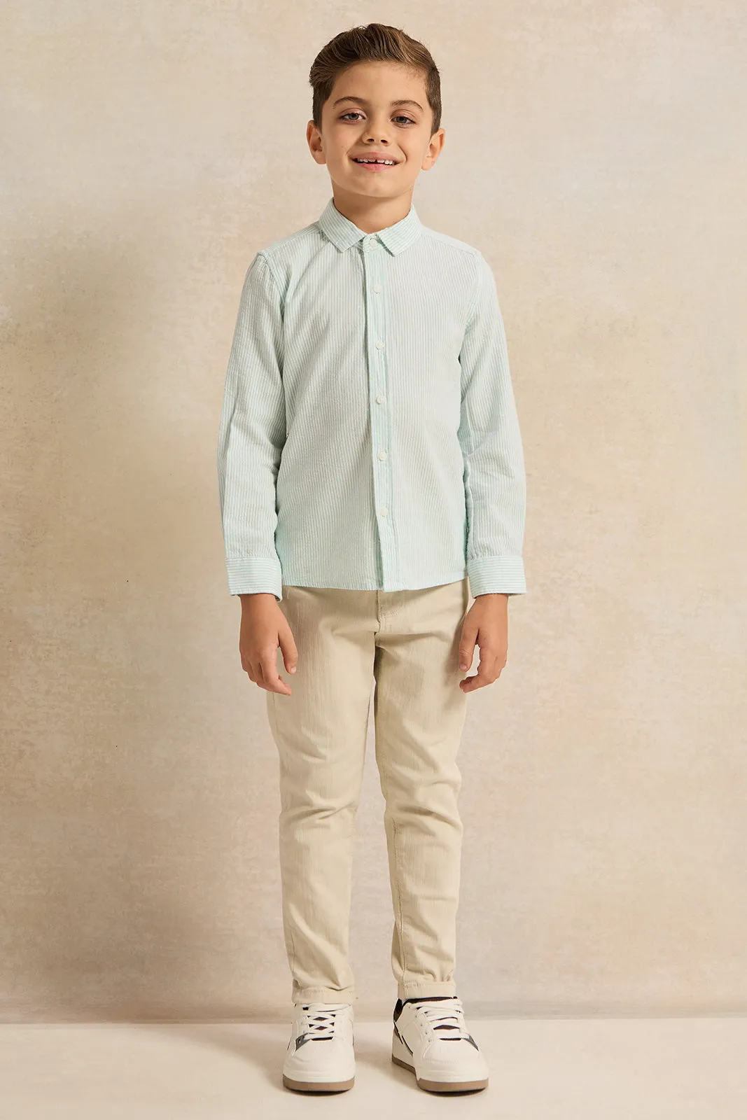 Boys Mint Shirt sold by Redtag product image thumbnail 2