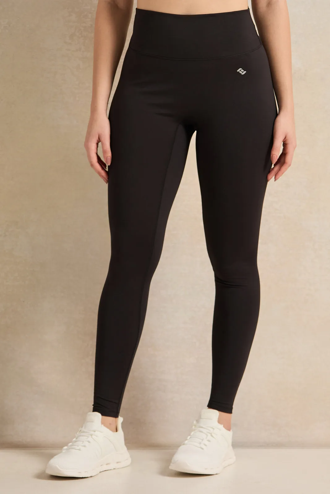 Women Black Active Leggings sold by Redtag