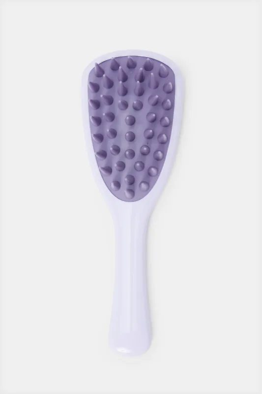 Women Purple Wet Hair Brush sold by Redtag