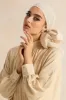 Women Beige Embellished Dress sold by Redtag