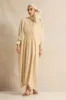 Women Beige Embellished Dress sold by Redtag