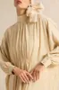 Women Beige Embellished Dress sold by Redtag
