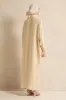 Women Beige Embellished Dress sold by Redtag