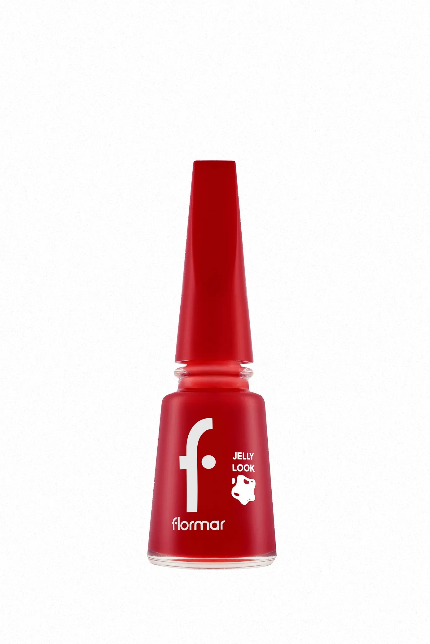 Flormar Full Color Jelly Look Nail Enamel - Jl05 Fire Red sold by Redtag