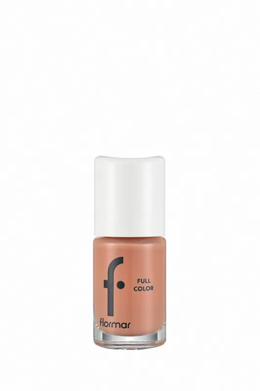 Flormar Full Color Nail Enamel Fc 45 Peach Sparkler sold by Redtag