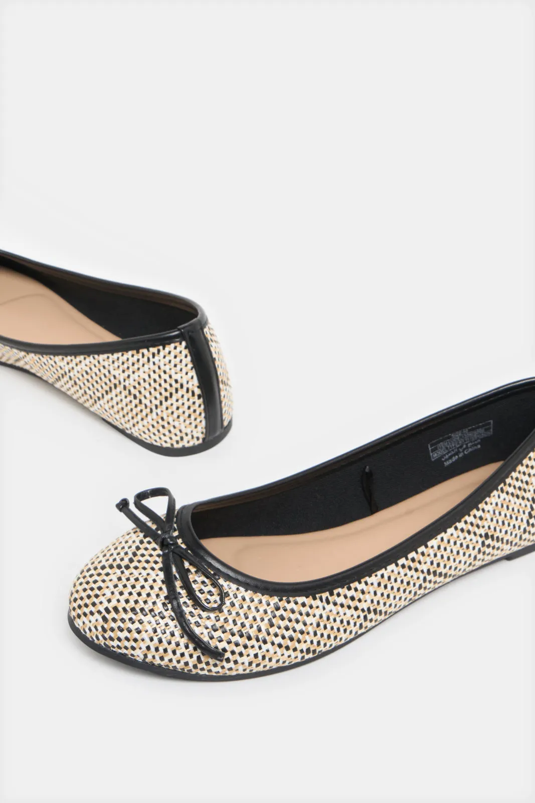 Women Beige Ballerina sold by Redtag product image thumbnail 2