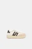 Women White Lace Up Sneakers sold by Redtag
