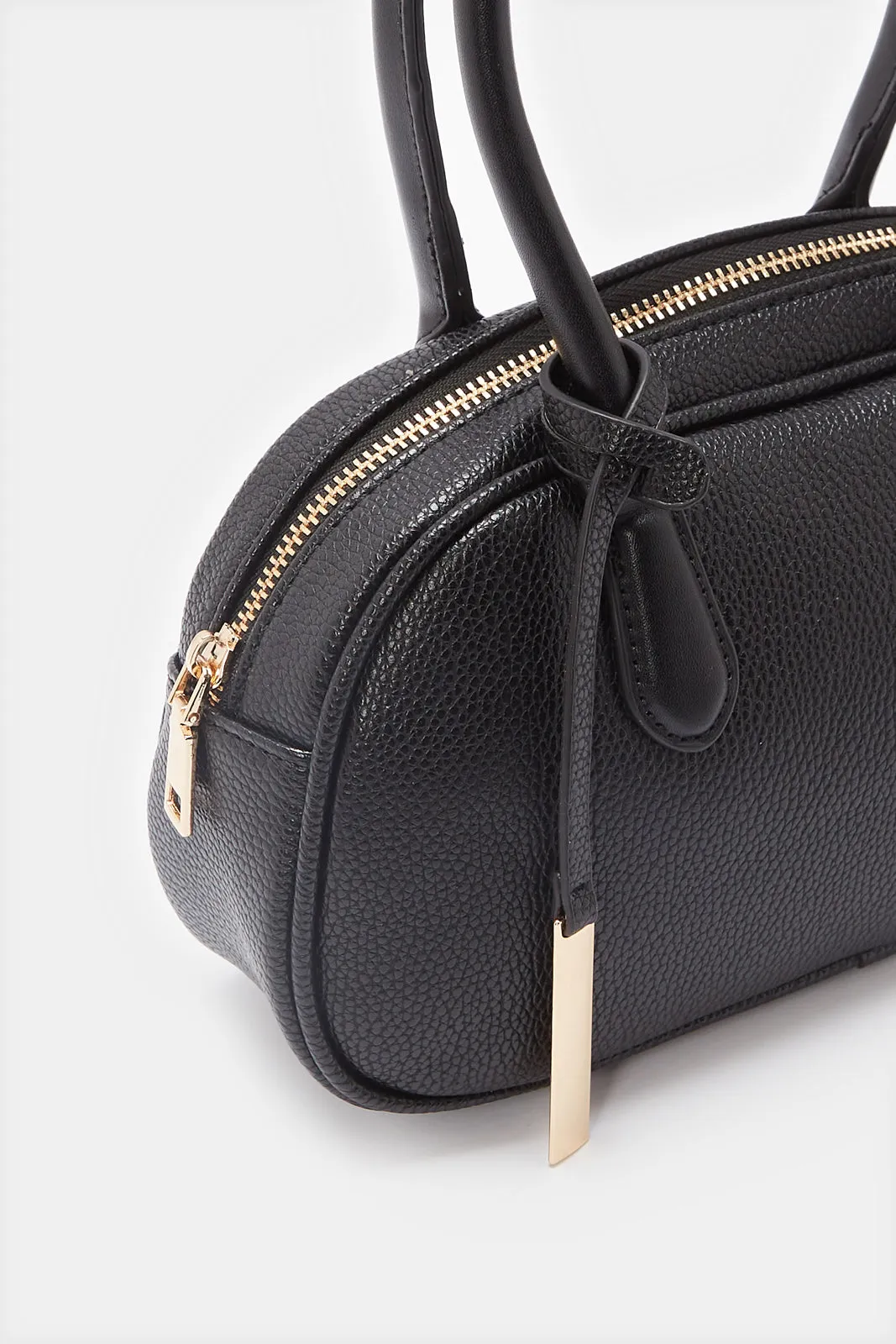 Women Black Bollin Bag sold by Redtag product image thumbnail 3