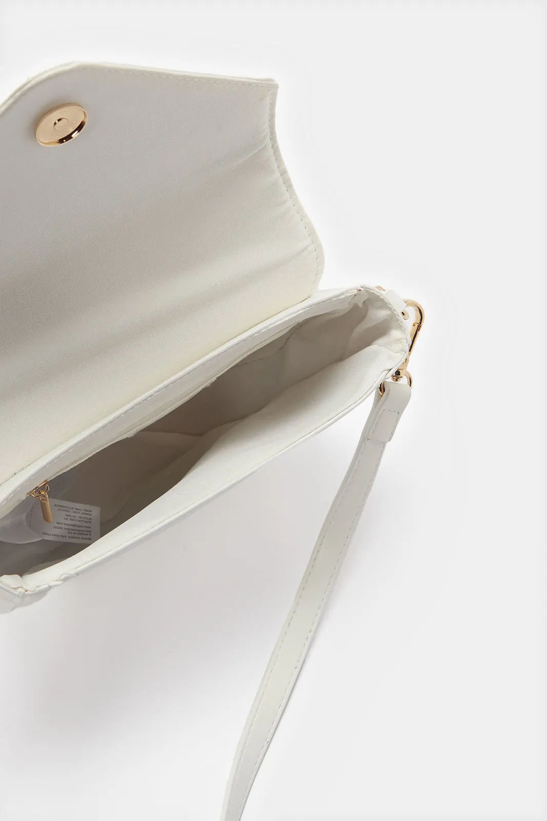 Women White Evening Bag sold by Redtag product image thumbnail 4