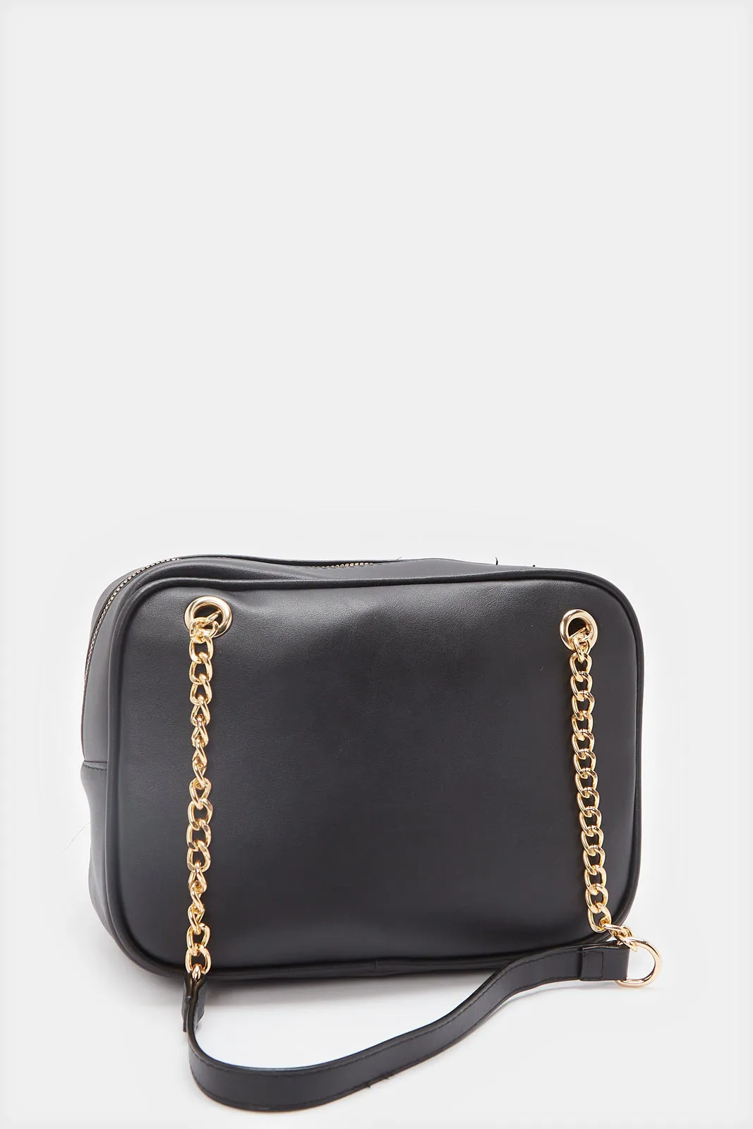 Women Black Embellished Messenger Bag sold by Redtag product image thumbnail 2