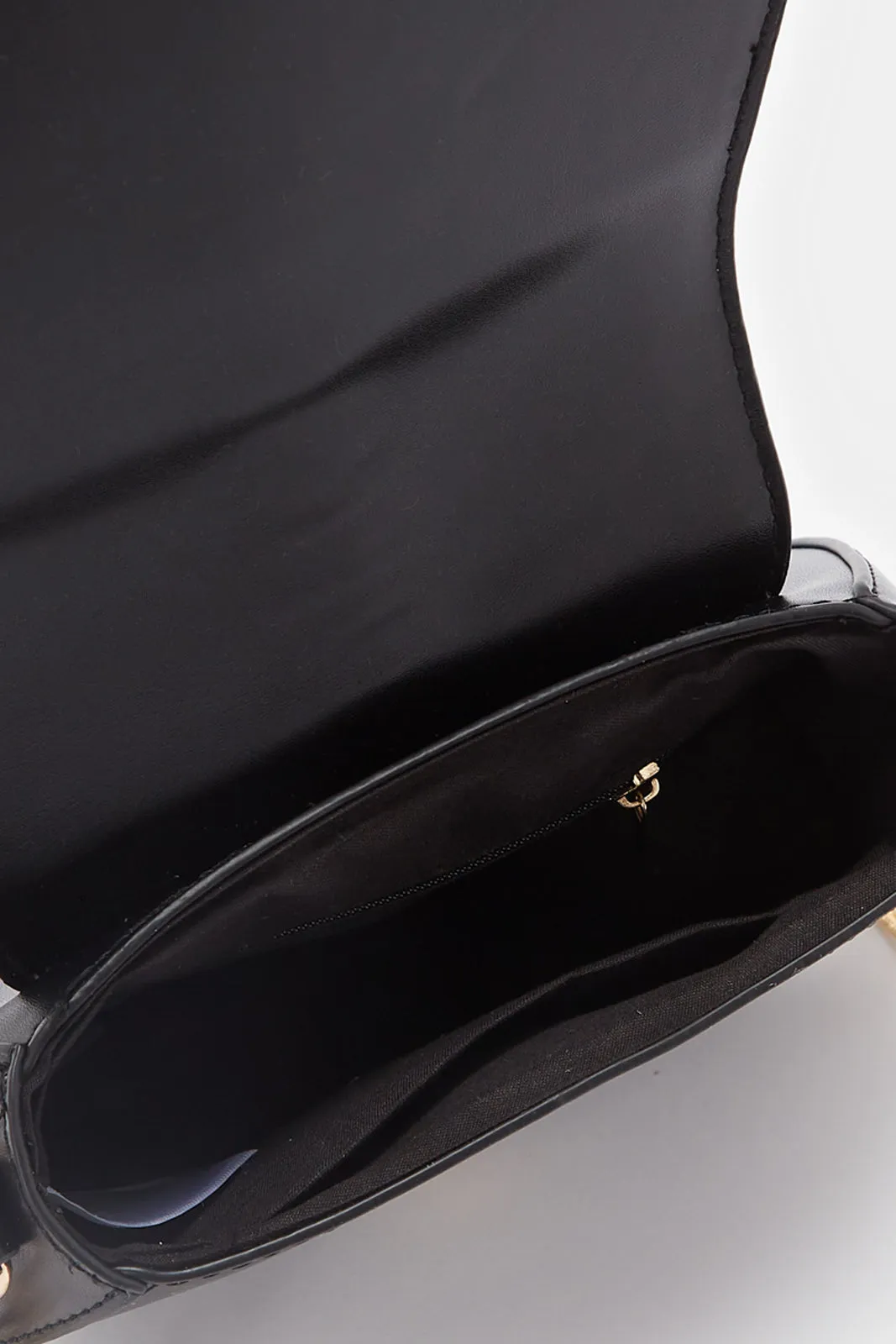 Women Black Messenger Bag sold by Redtag product image thumbnail 3
