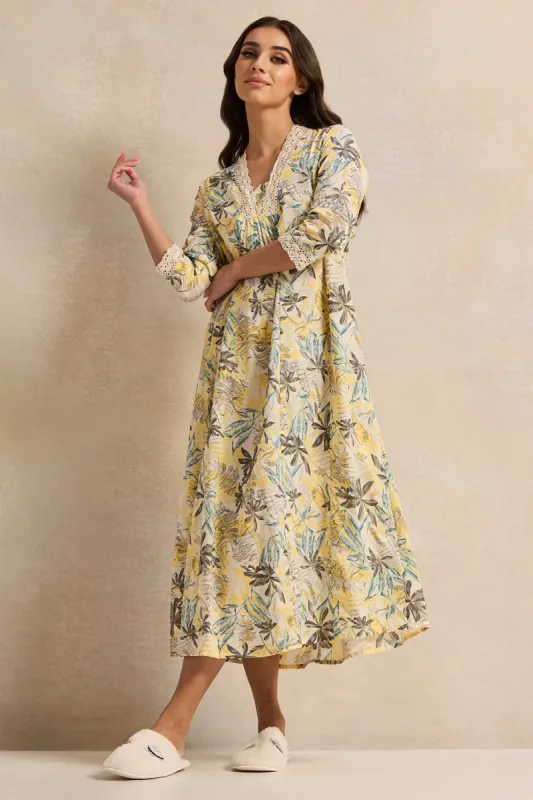 Women Assorted Beach Printed Nightgown sold by Redtag