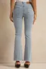 Women Blue Flared Denim Jeans sold by Redtag