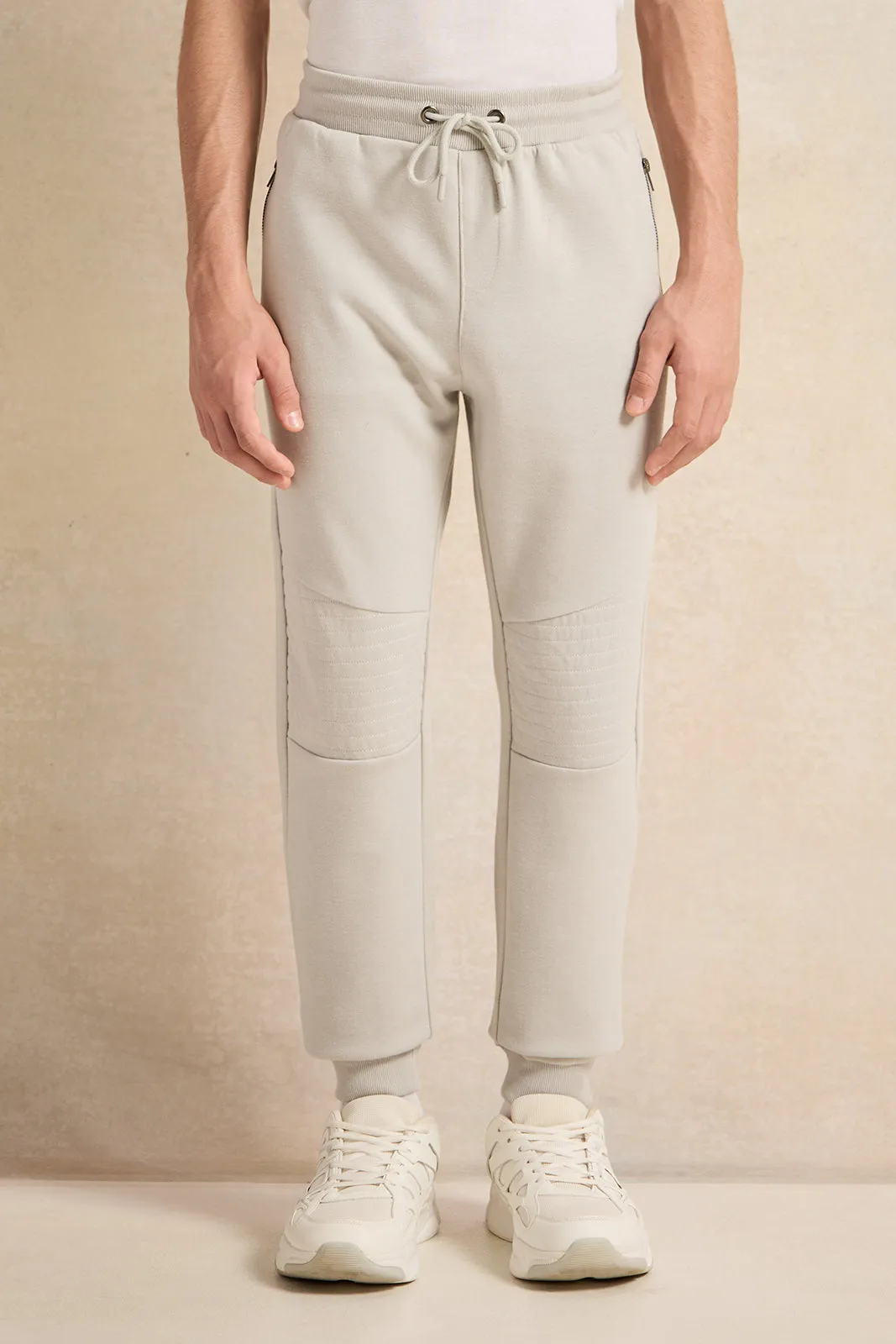 Senior Boys Beige Active Pants sold by Redtag