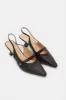 Women Black Slingback Mule sold by Redtag