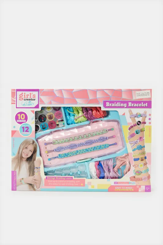 Girl's Creator Assorted Braiding Bracelet Set sold by Redtag