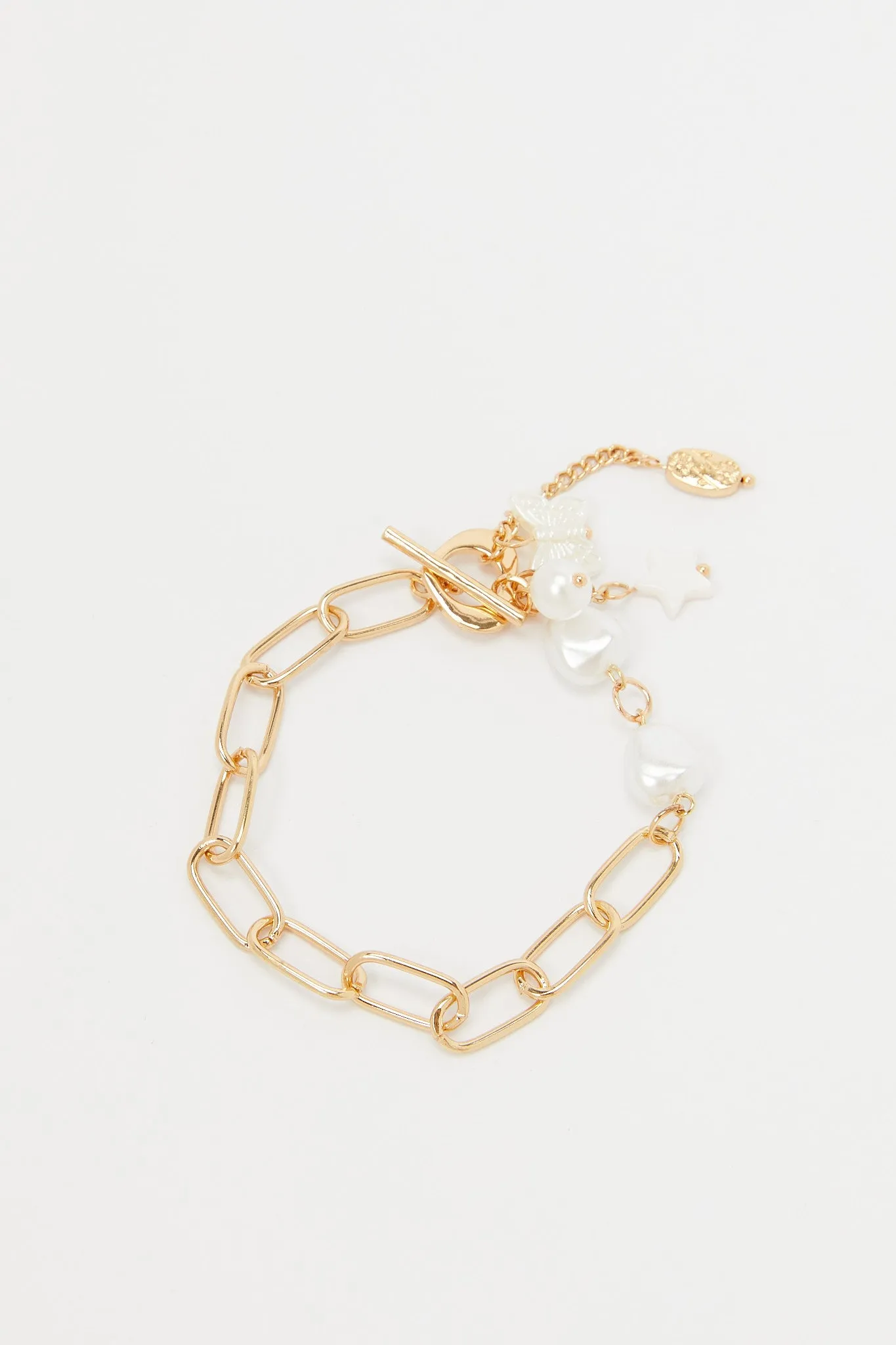 Women Gold Embellished Bracelet sold by Redtag