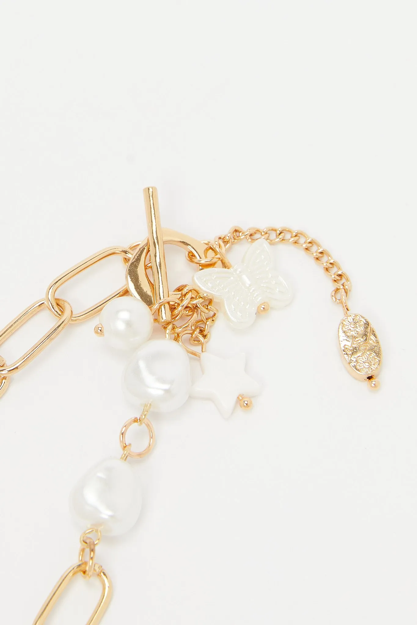 Women Gold Embellished Bracelet sold by Redtag product image thumbnail 2