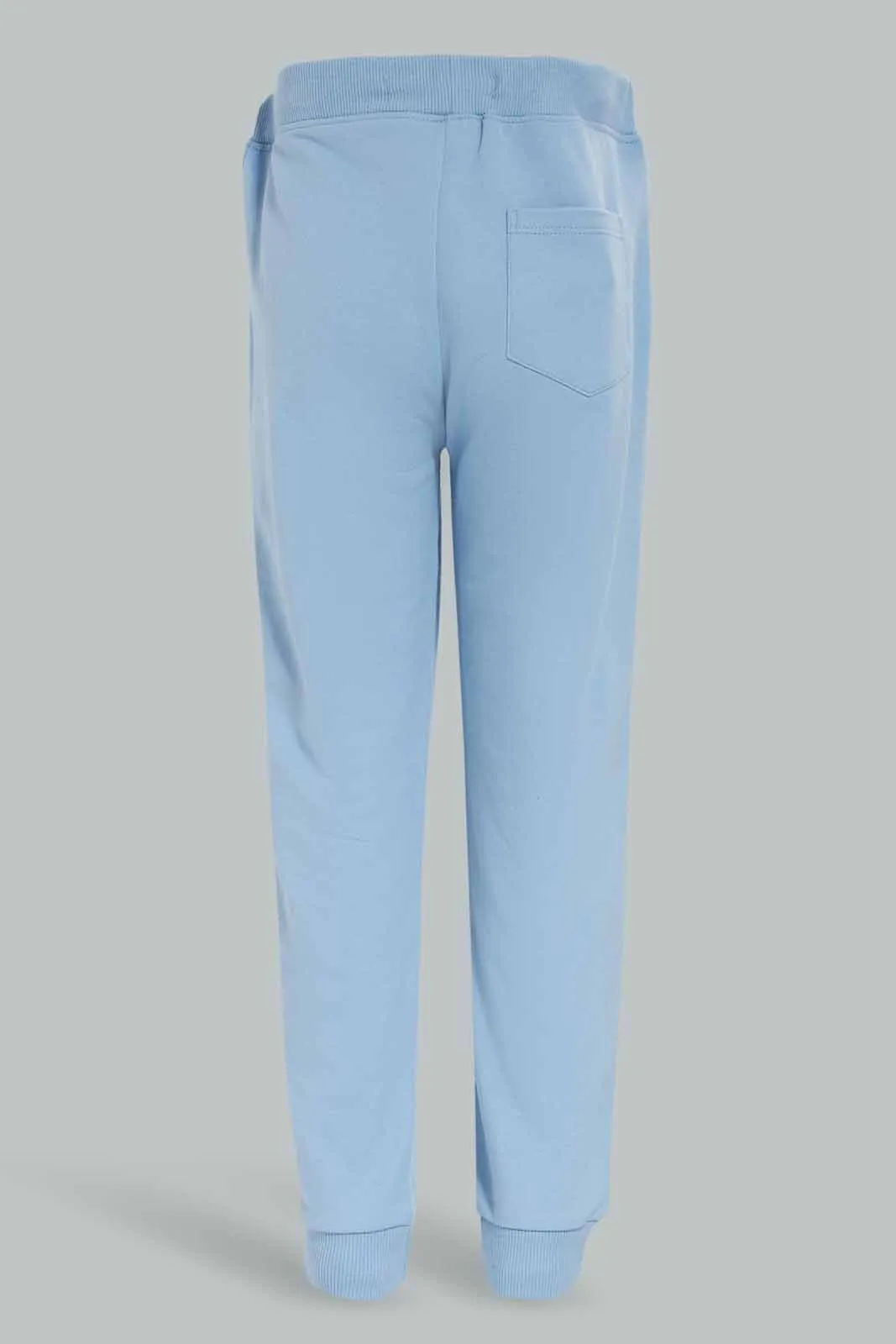 Boys Blue Printed Jogger Pants sold by Redtag product image thumbnail 3