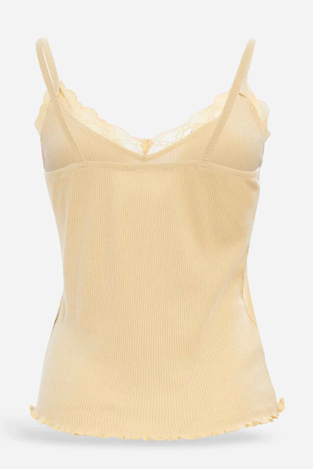 Women Beige Strappy Lace Vest sold by Redtag product image thumbnail 3