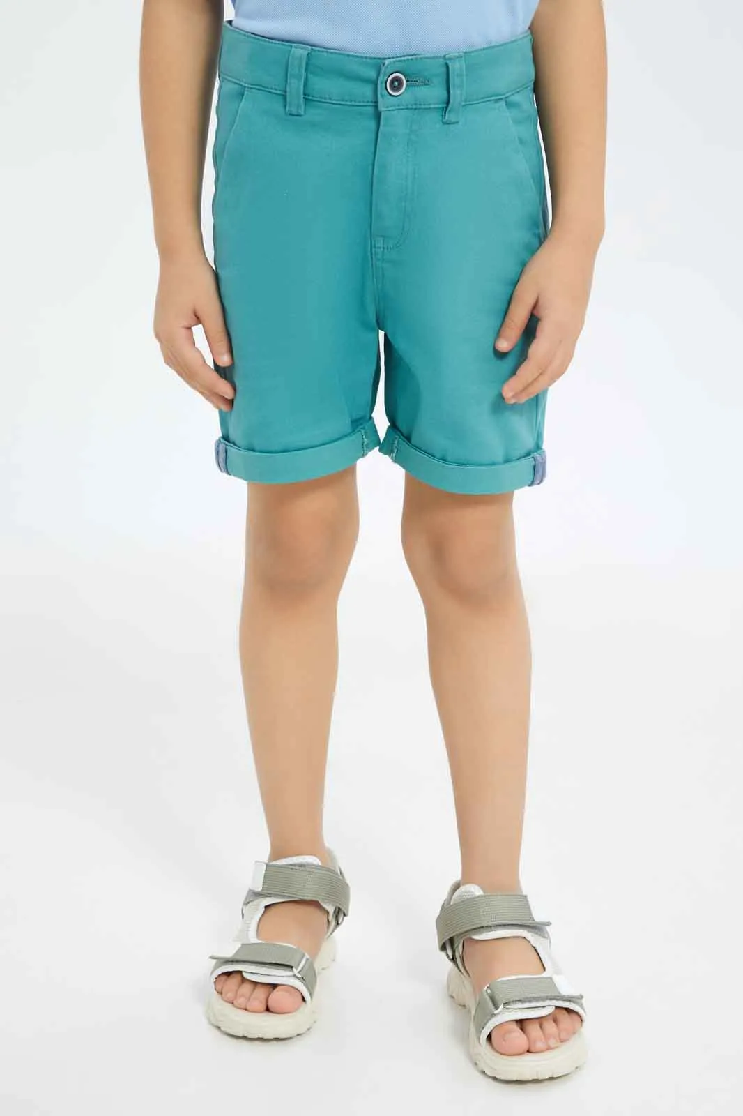 Boys Mint Chino Short sold by Redtag