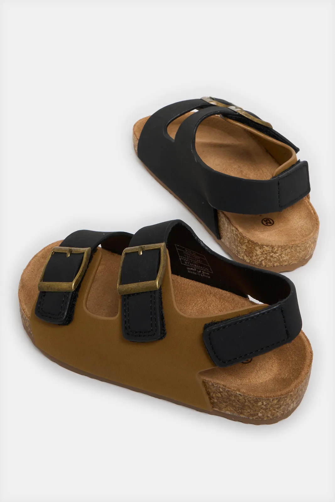 Boys Brown And Black Sandals sold by Redtag product image thumbnail 4