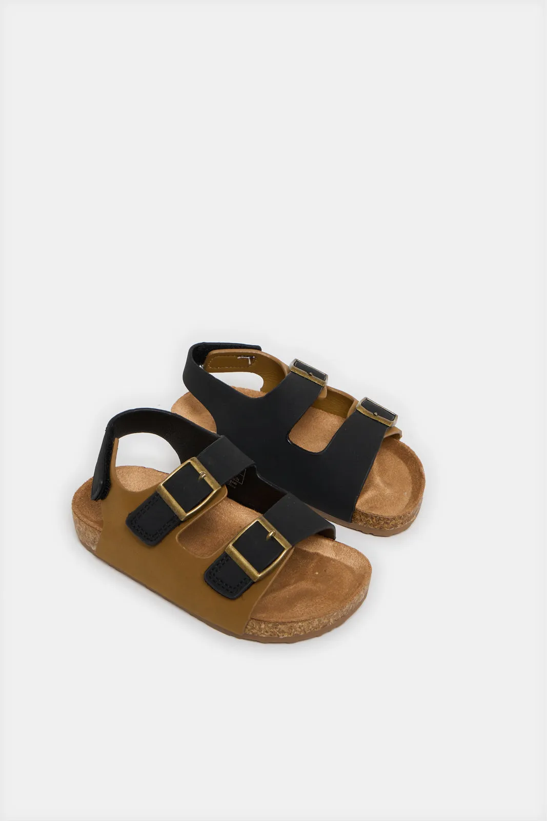 Boys Brown And Black Sandals sold by Redtag product image thumbnail 2