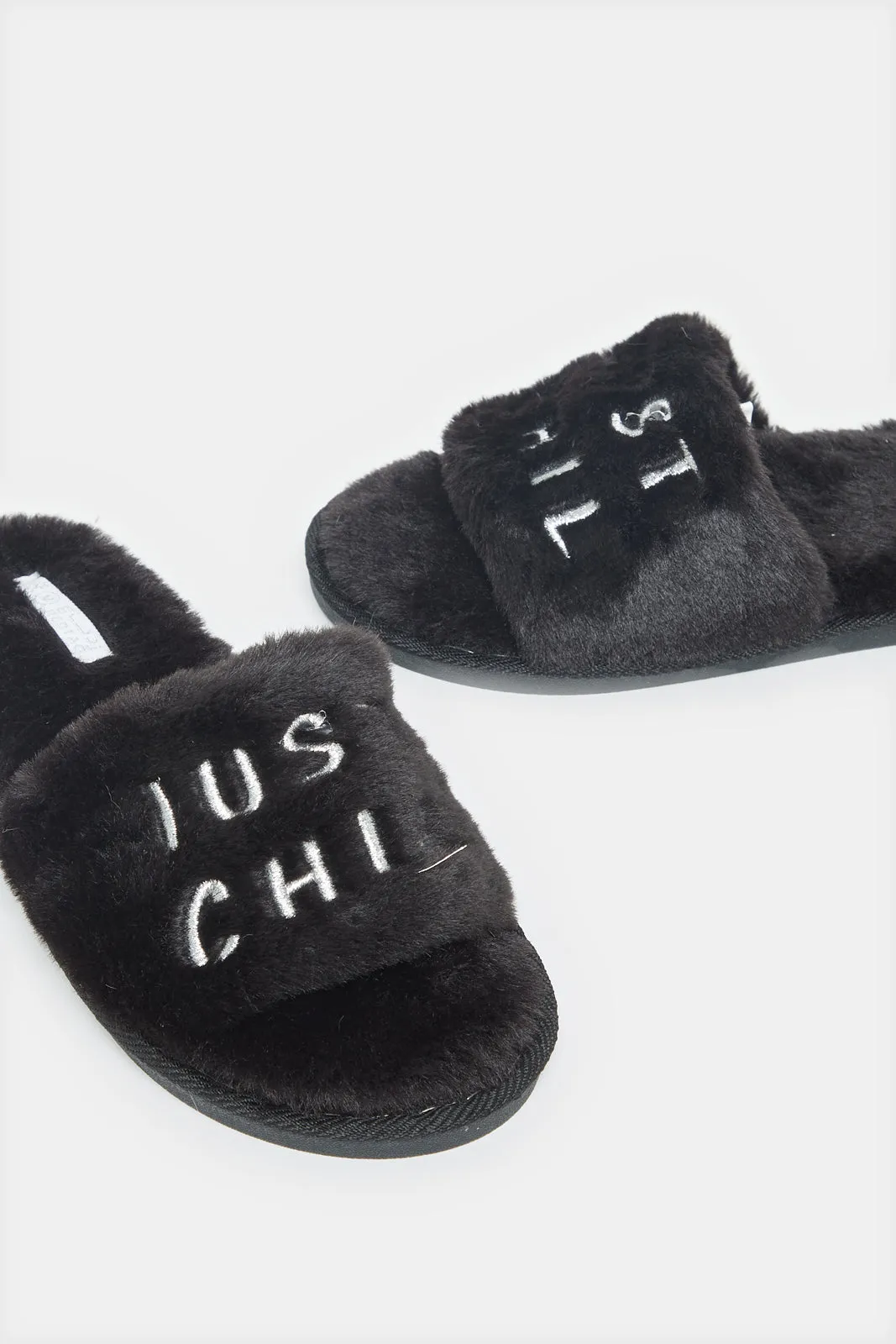 Women Black Embroidered Mule sold by Redtag product image thumbnail 4