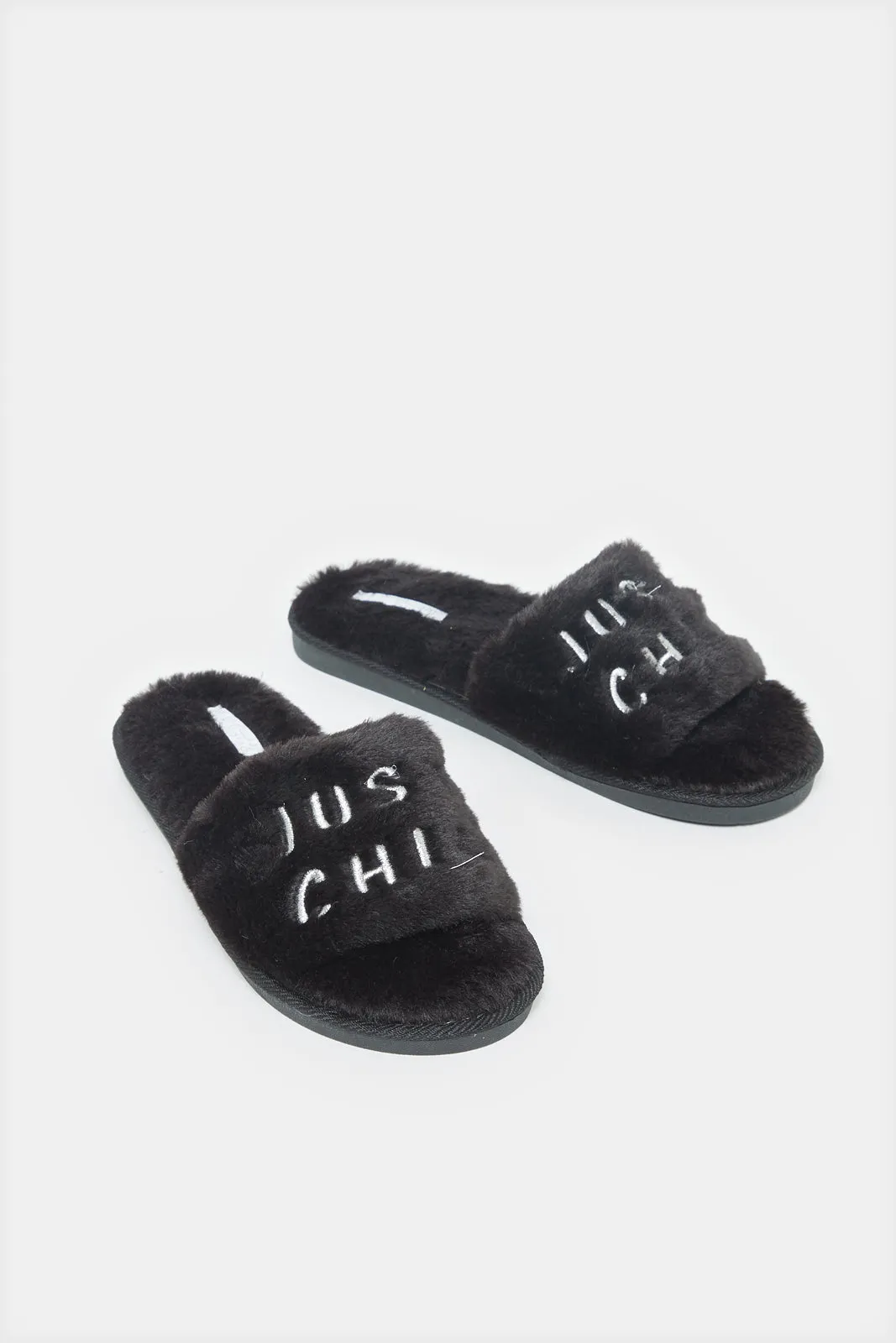 Women Black Embroidered Mule sold by Redtag product image thumbnail 2