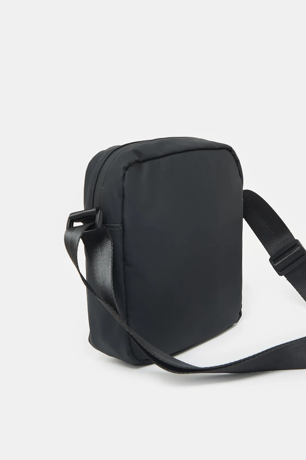 Men Black Black Cross Body Bag sold by Redtag product image thumbnail 2