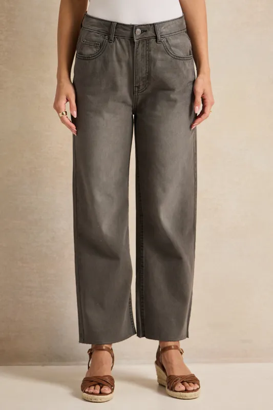 Women Black Straight Fit Jeans sold by Redtag