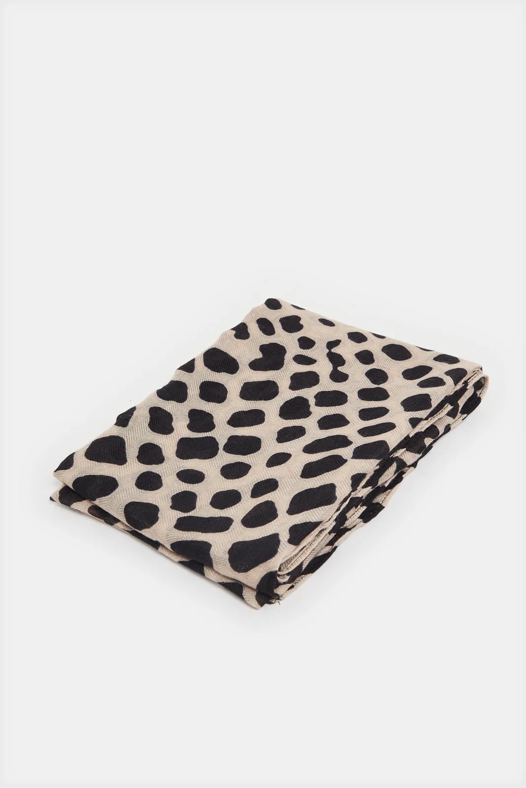 Women Black And Beige Scarf Set (2 Piece) sold by Redtag product image thumbnail 2