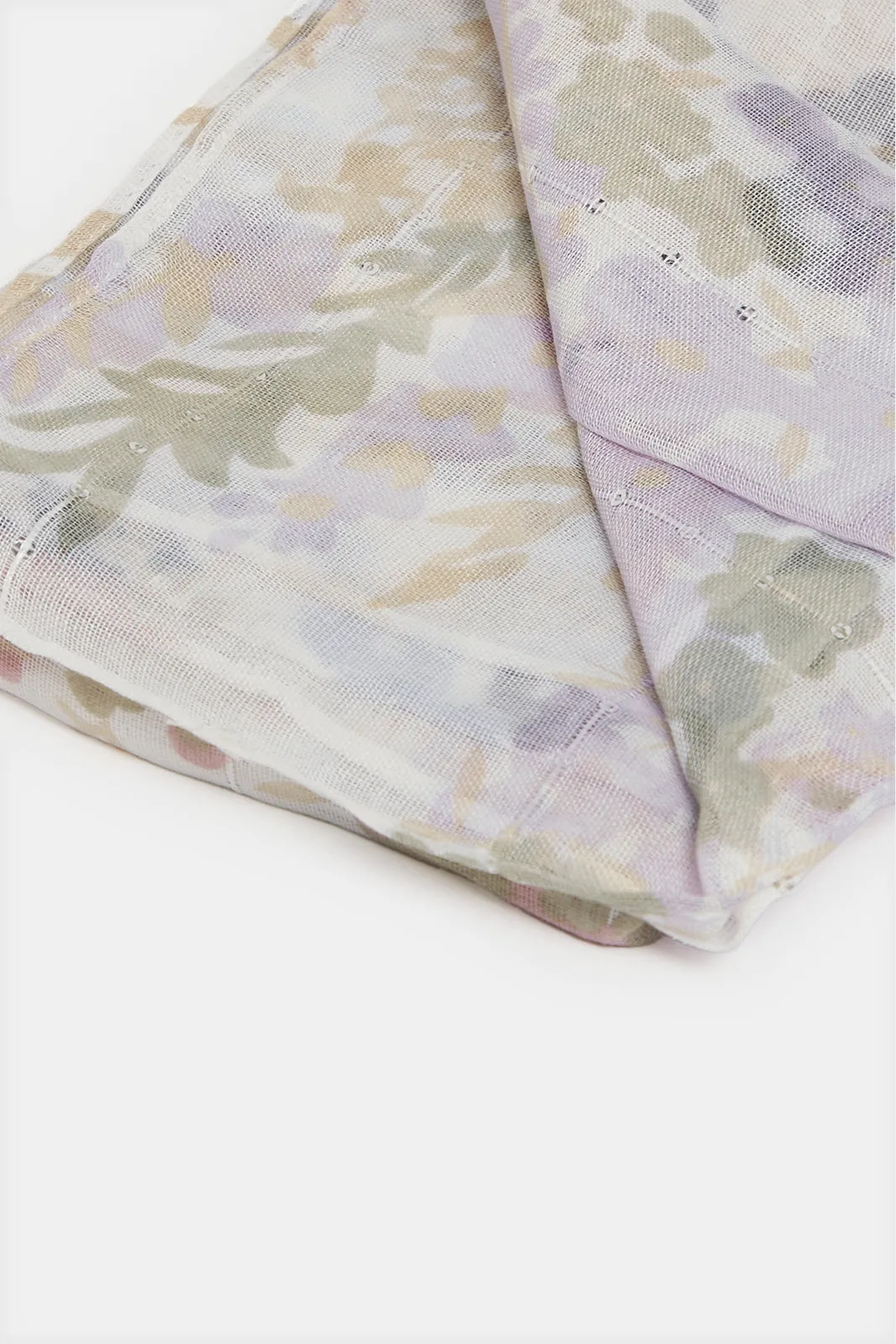 Women Multicolour Printed Scarf sold by Redtag product image thumbnail 4