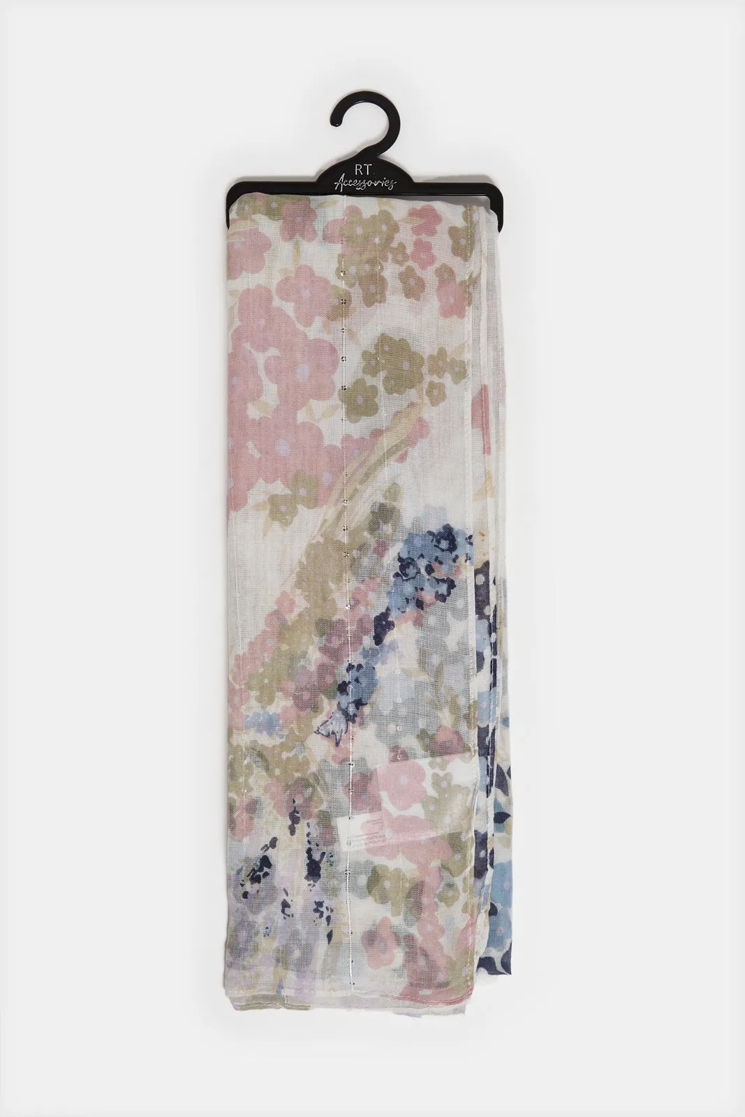 Women Multicolour Printed Scarf sold by Redtag