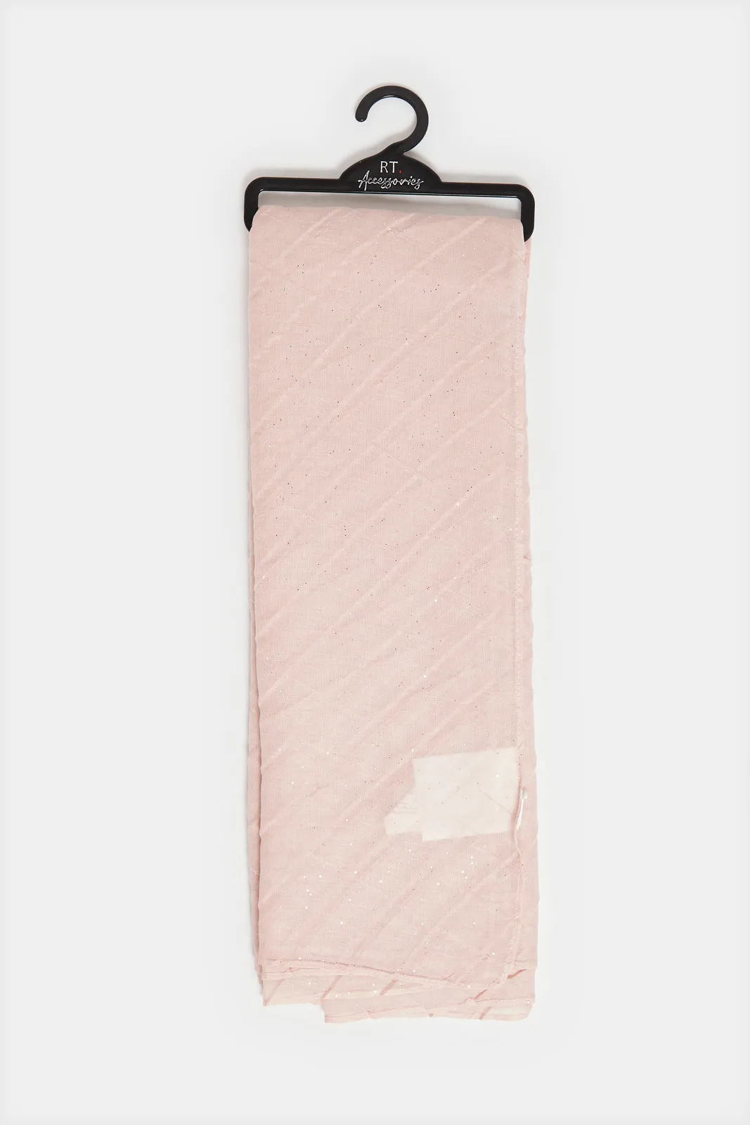 Women Pink Embellished Scarf sold by Redtag