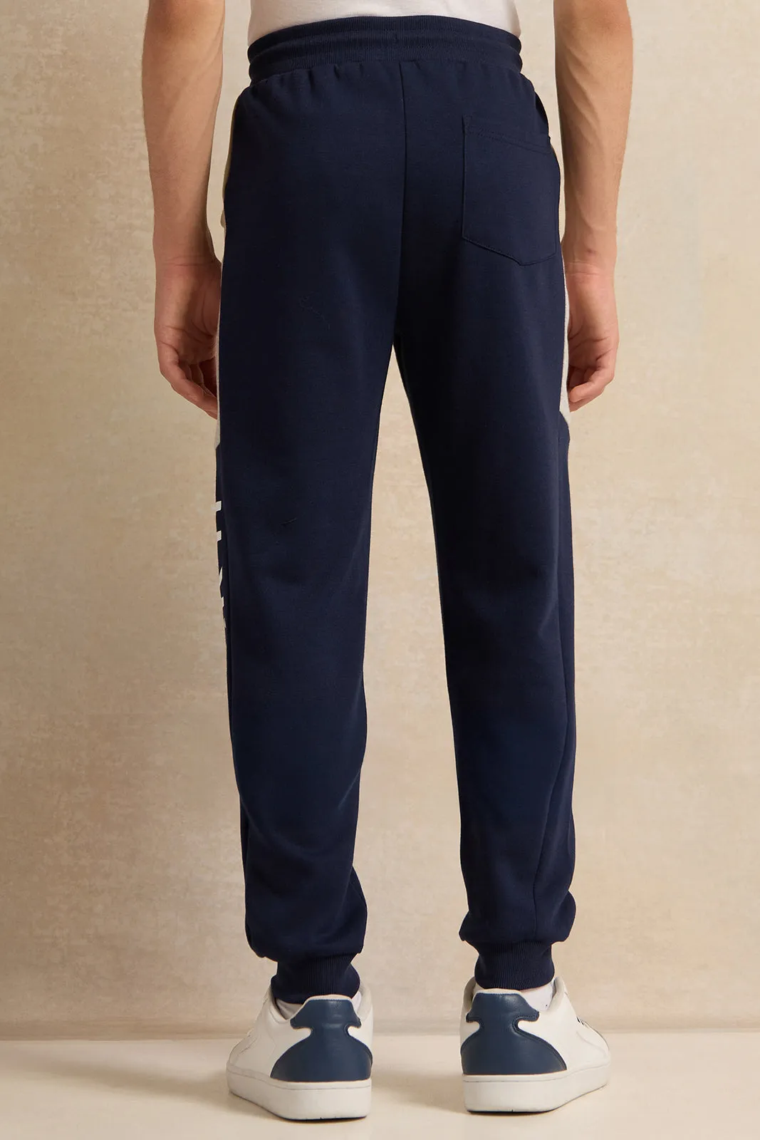 Senior Boys Navy Active Pants sold by Redtag product image thumbnail 3