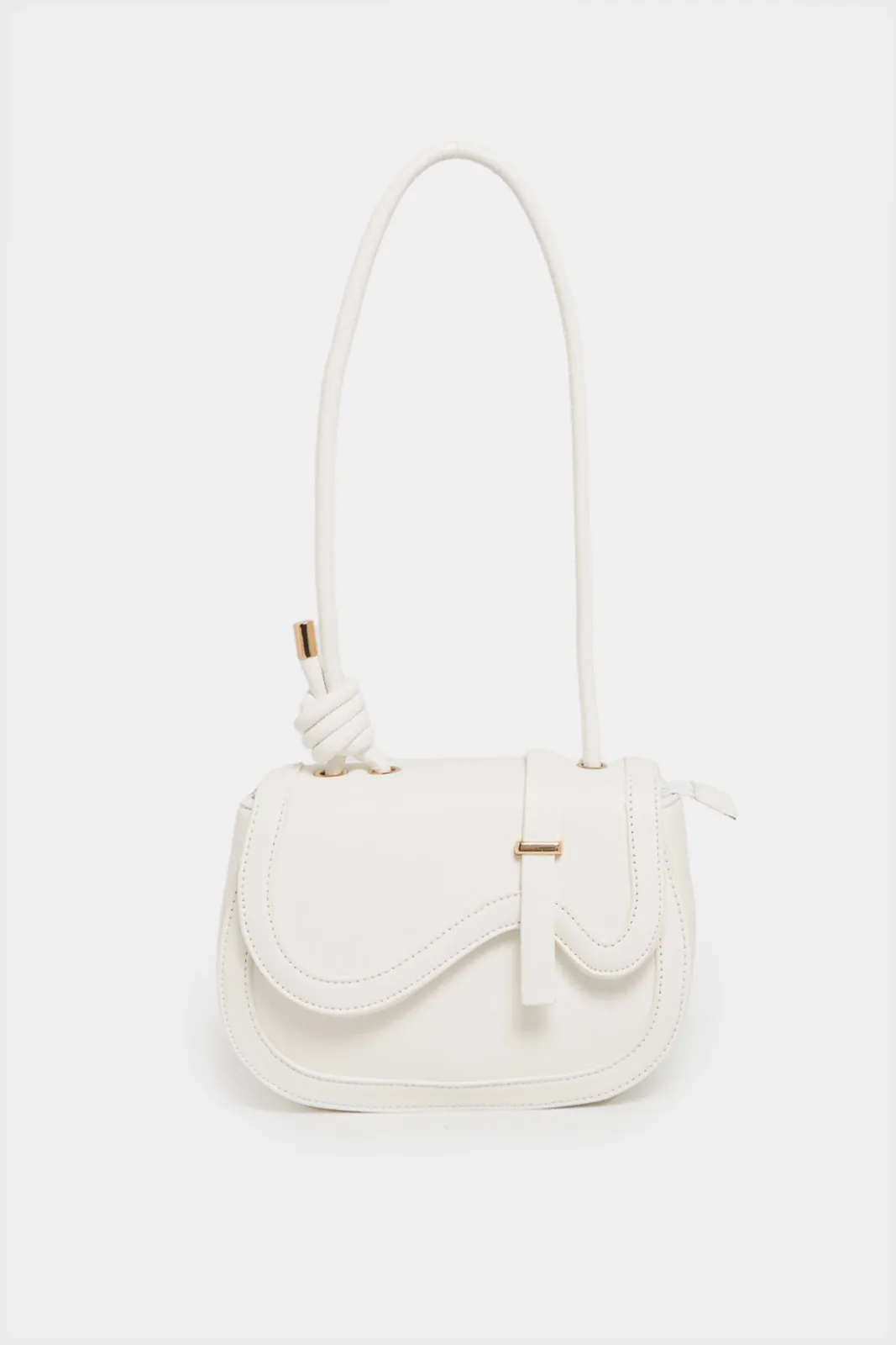 Women White Embellished Cross Body Bag sold by Redtag