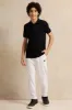 Senior Boys White Pique Active Pants sold by Redtag