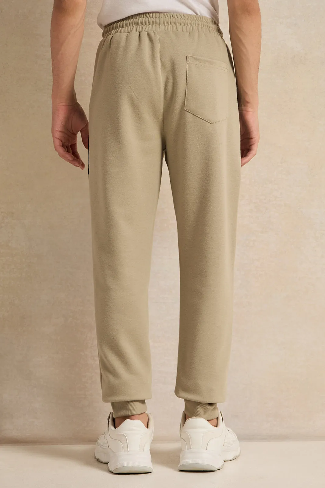 Senior Boys Beige Active Pants sold by Redtag product image thumbnail 3