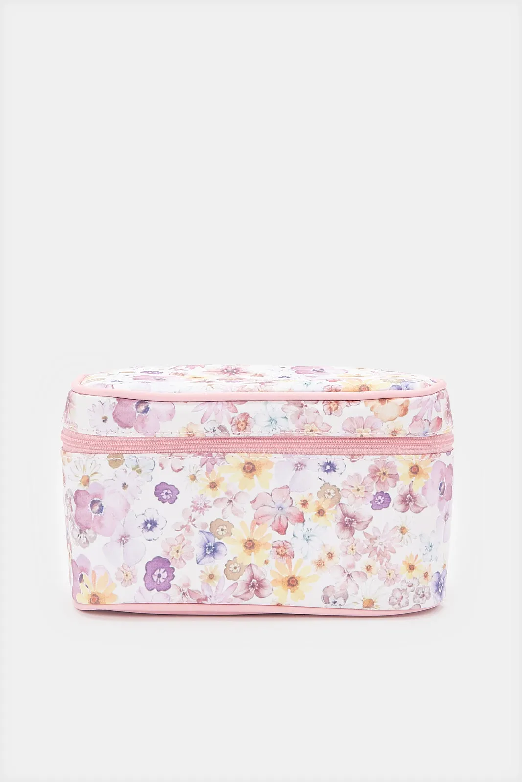 Women Pink Printed Cosmetic Pouch Set (4 Piece) sold by Redtag product image thumbnail 4