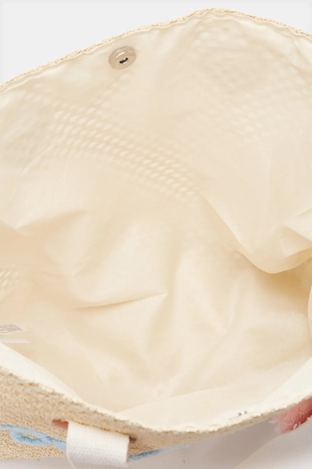 Women Beige Beach Bag sold by Redtag product image thumbnail 4