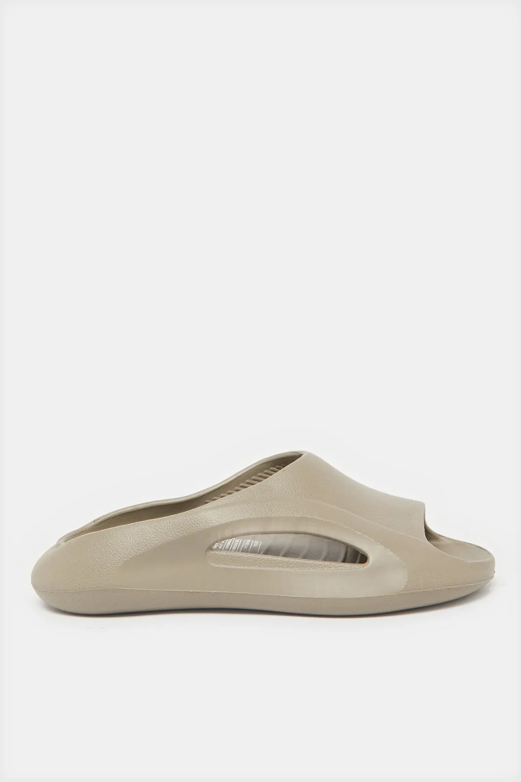 Men Taupe Moulded Comfort Slide sold by Redtag