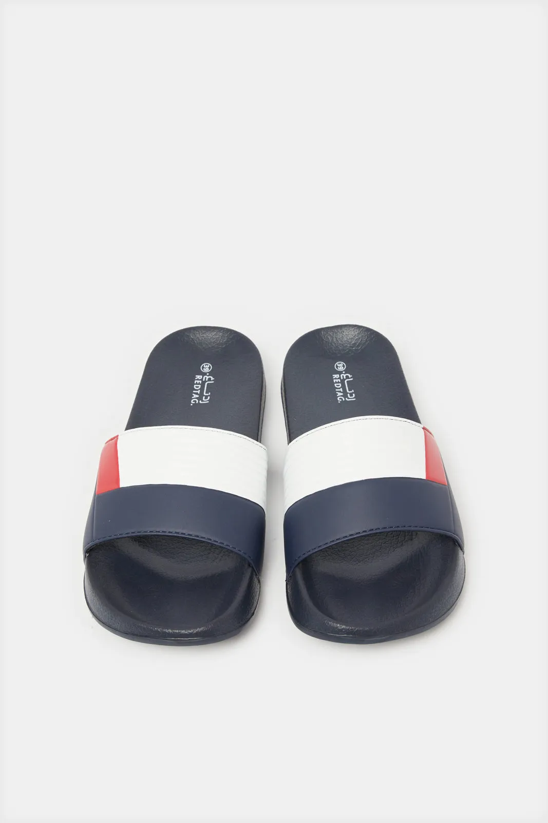 Senior Boys Navy Printed Slide sold by Redtag product image thumbnail 2