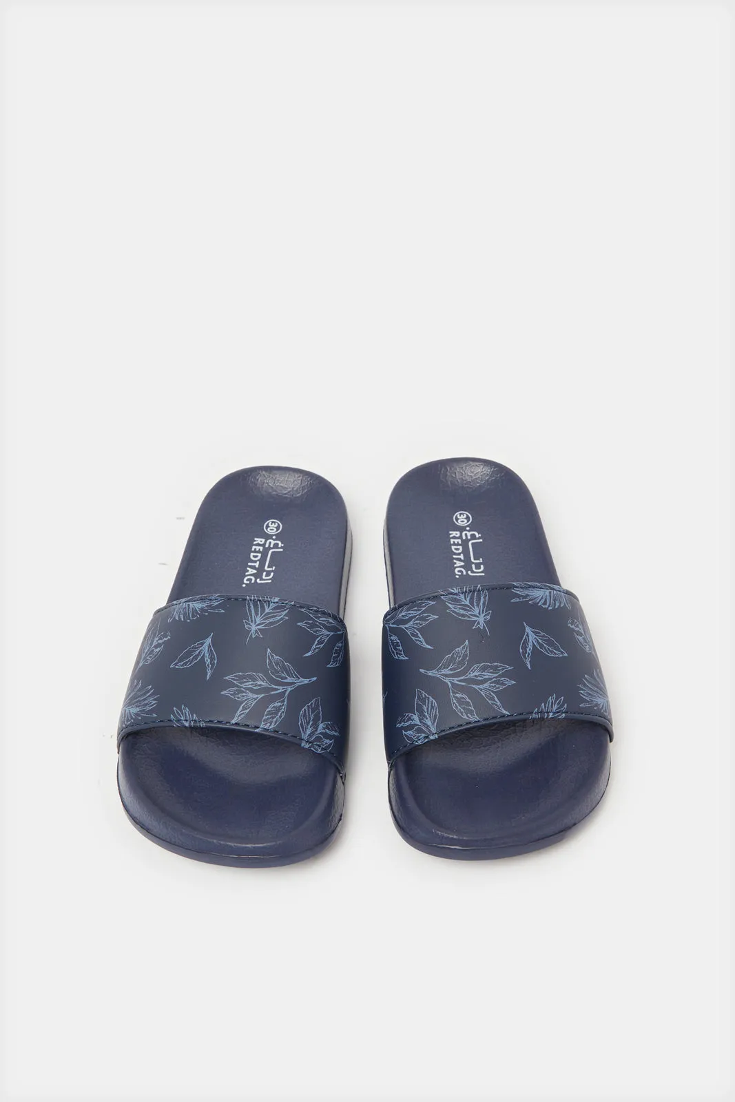 Senior Boys Navy Printed Slide sold by Redtag product image thumbnail 2