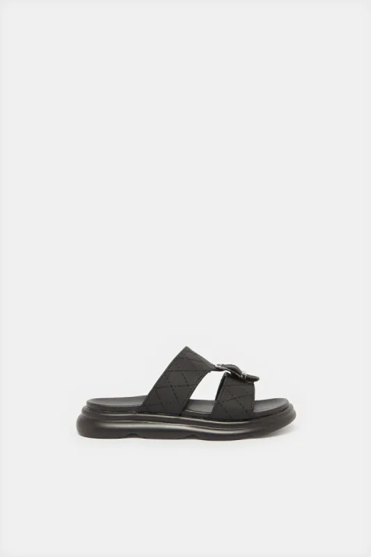 Boys Black Traditional Sandal sold by Redtag