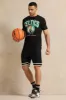 Men Black Printed T-Shirt sold by Redtag