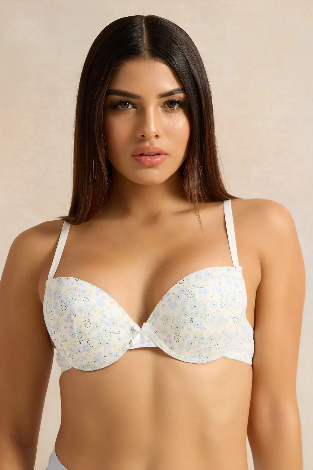 Women Assorted Printed Push Up Bra (Pack of 3) sold by Redtag