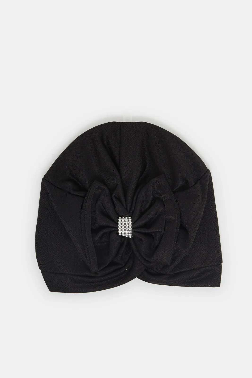 Women Black Modest Cap sold by Redtag