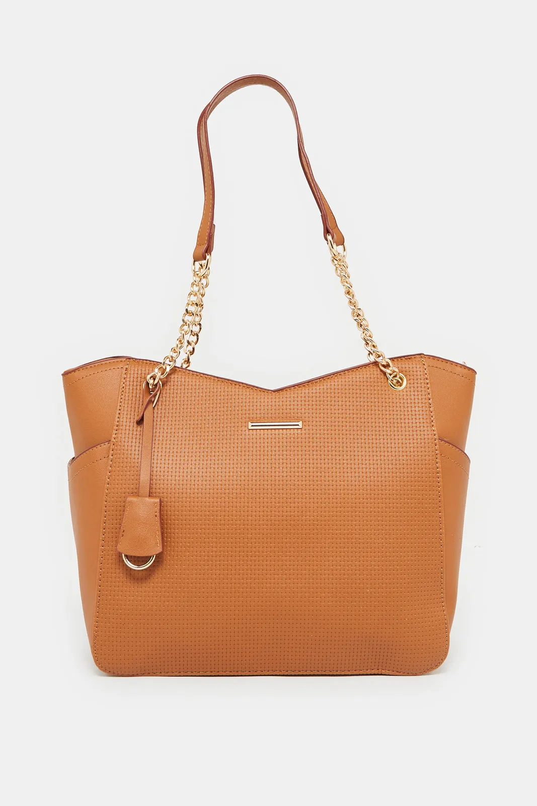 Women Tan Tote Bag sold by Redtag