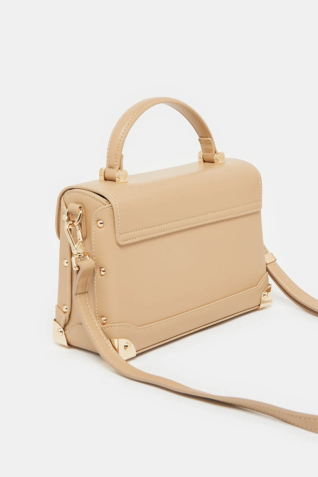 Women Beige Messenger Bag sold by Redtag product image thumbnail 2